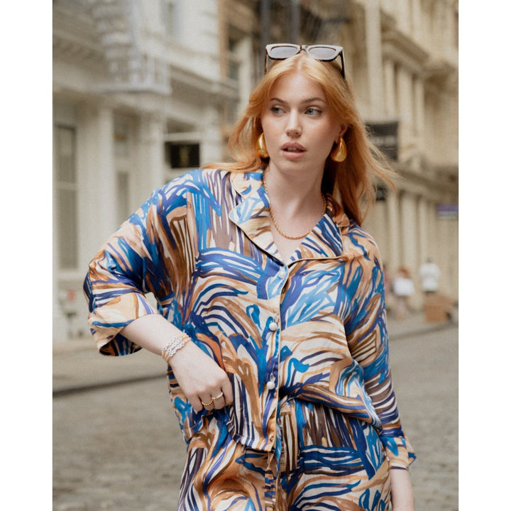 Bluse BLUE SEAWEED / Loose Cut