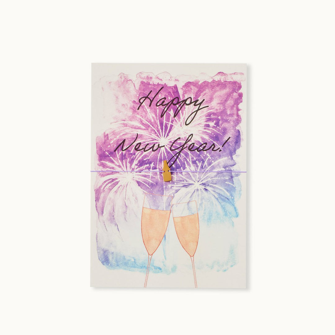 Armband-Karte: Happy New Year