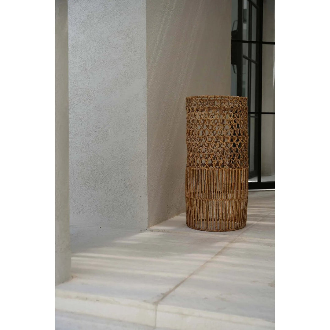 Der "Takuhanki" Anhänger - Natur - L - Boho Lampenschirm