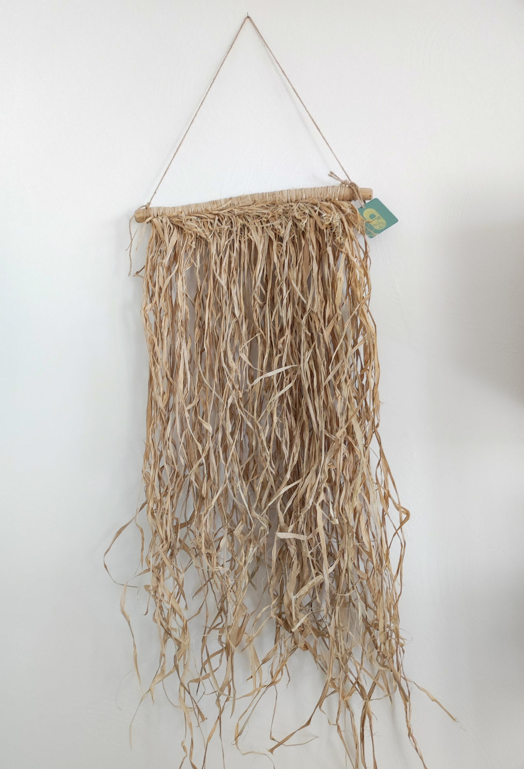 Boho Wandhänger mit langen Fransen – nachhaltige Deko im Boho Stil