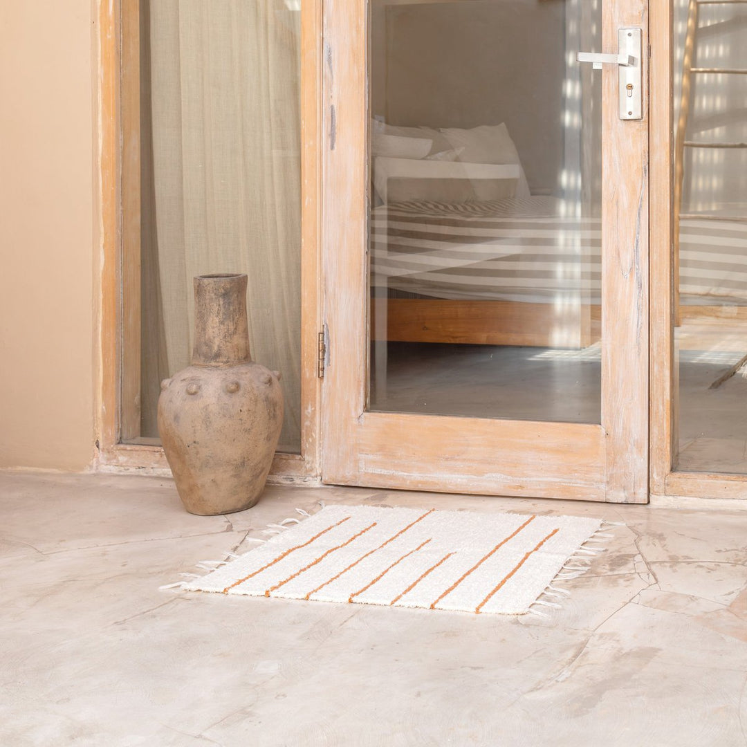 Baumwollteppich GIANYAR - Badematte - Läufer