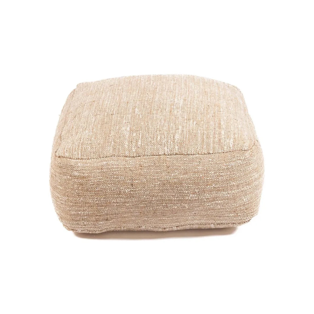 Der "Comfy Pouf" - Beige - Sitzhocker für Boho Einrichtung