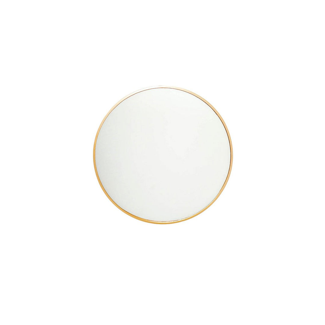Runder Wandspiegel Gold – Metallrahmen 60 cm