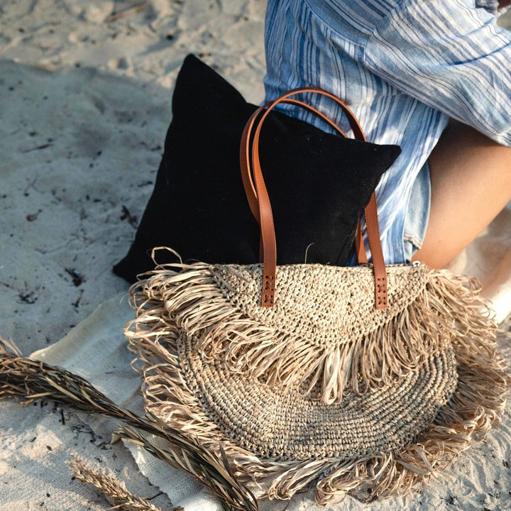 Schultertasche SUMBAWA - Strandtasche - Einkaufstasche - Boho Handtasche