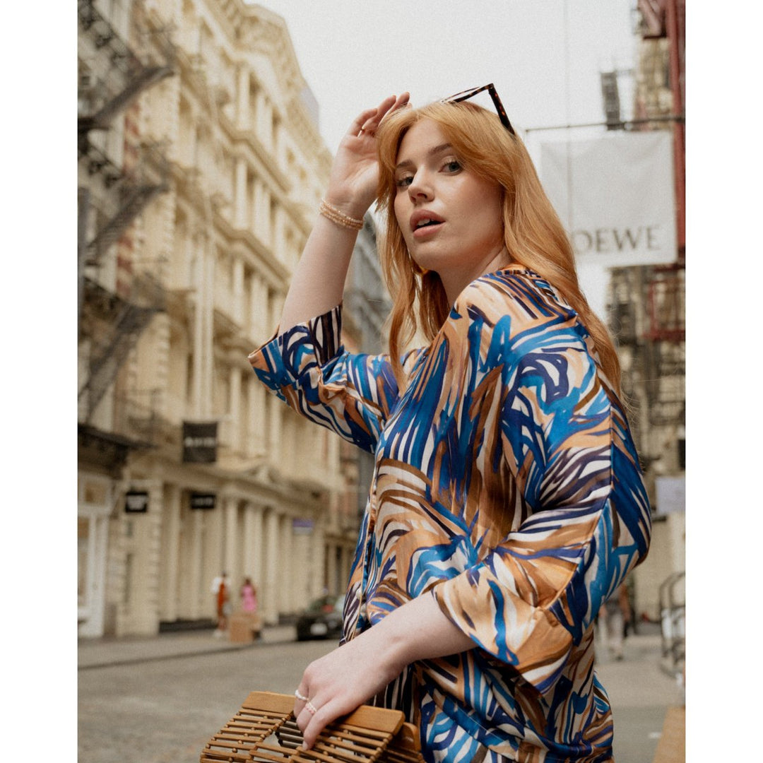 Bluse BLUE SEAWEED / Loose Cut