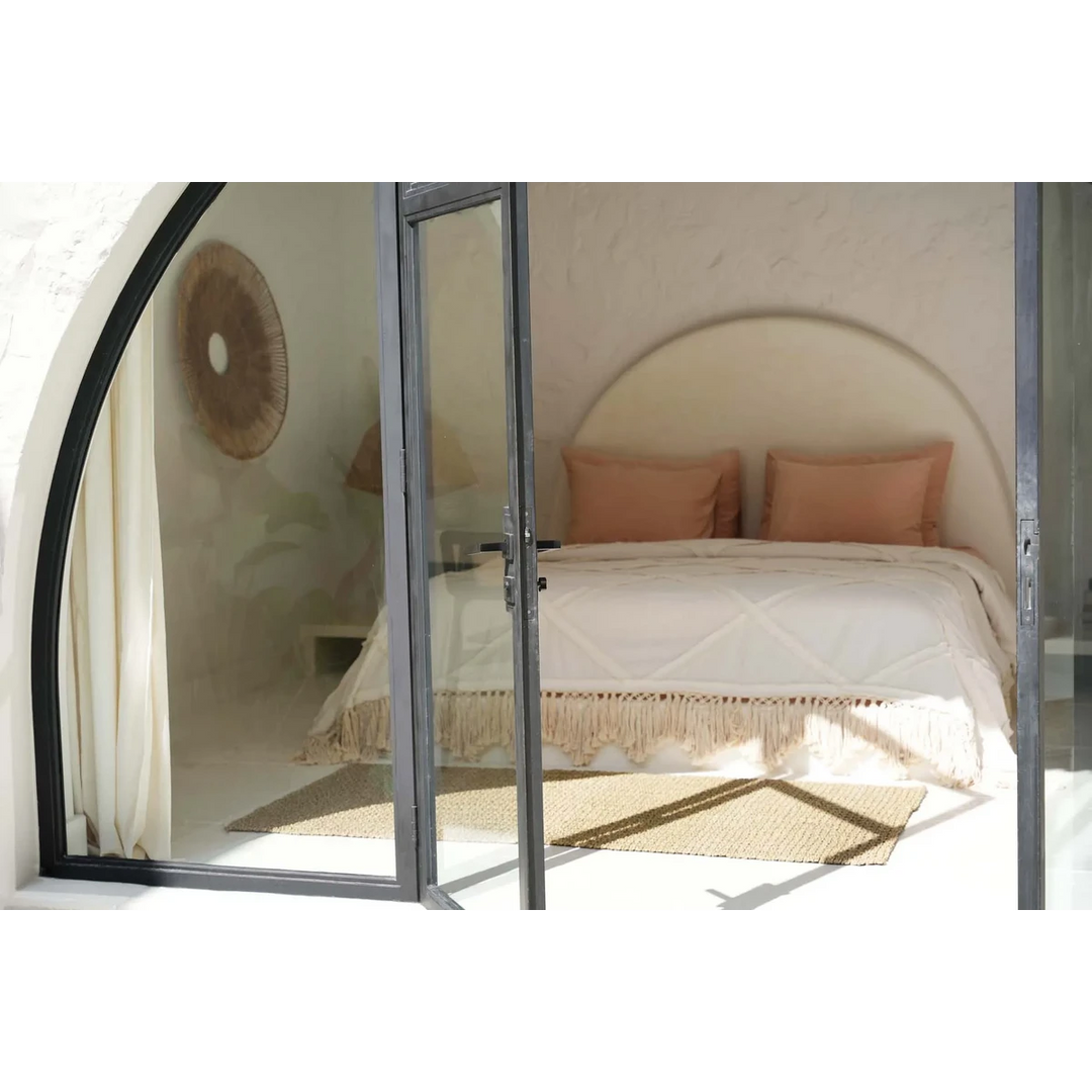 Der "Berber" Bettüberwurf - Baumwolle - Boho Tagesdecke