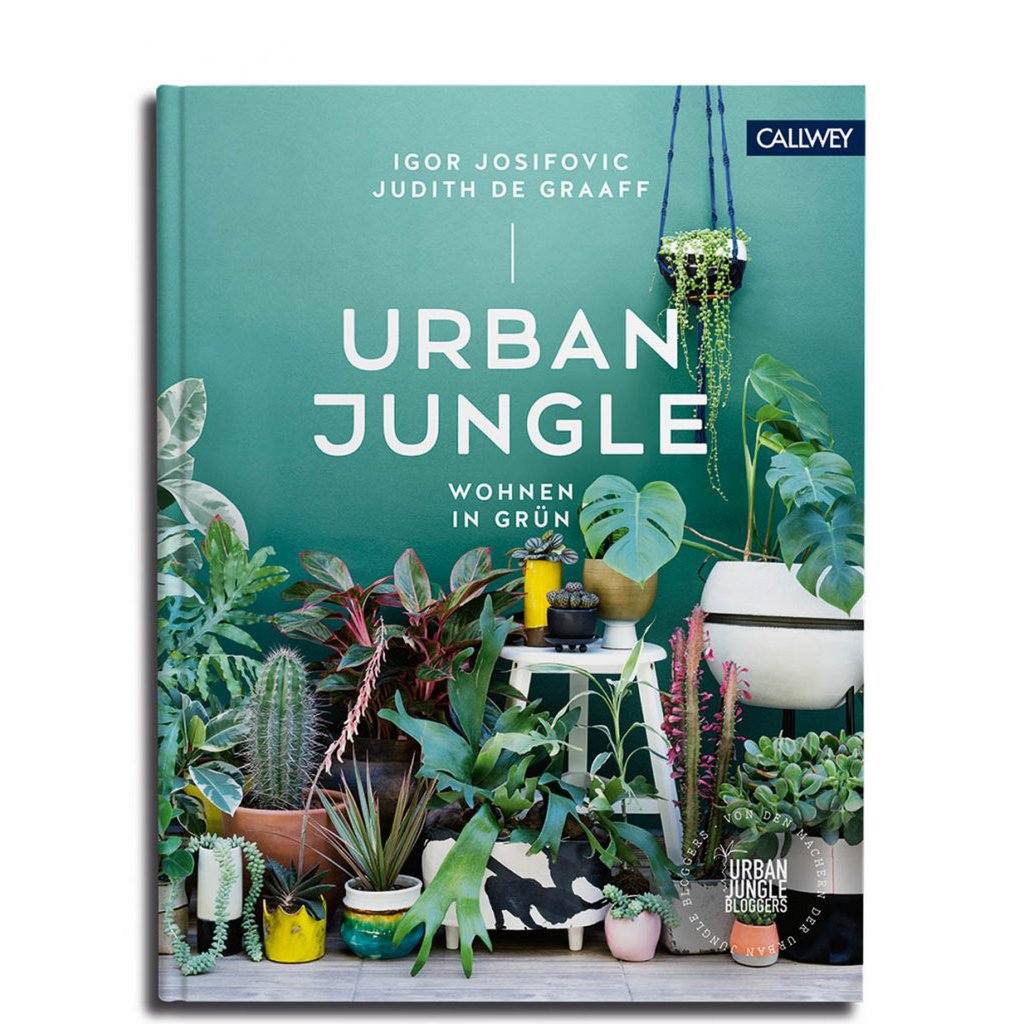 Buch URBAN JUNGLE – Wohnen in Grün | Inspirierendes Buch für Pflanzenliebhaber & modernes Interior