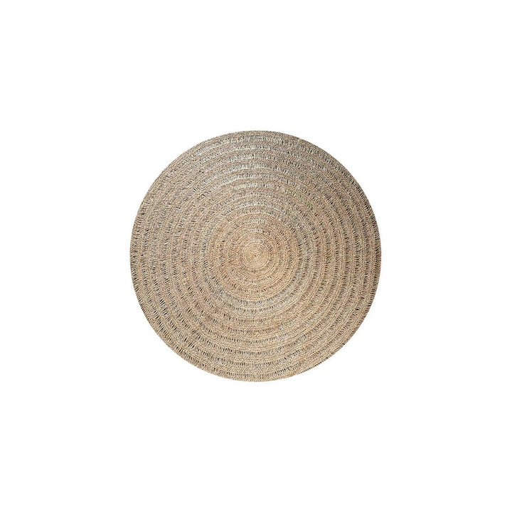 Der runde Seagrass Teppich - Natur - 100cm - Bohostil