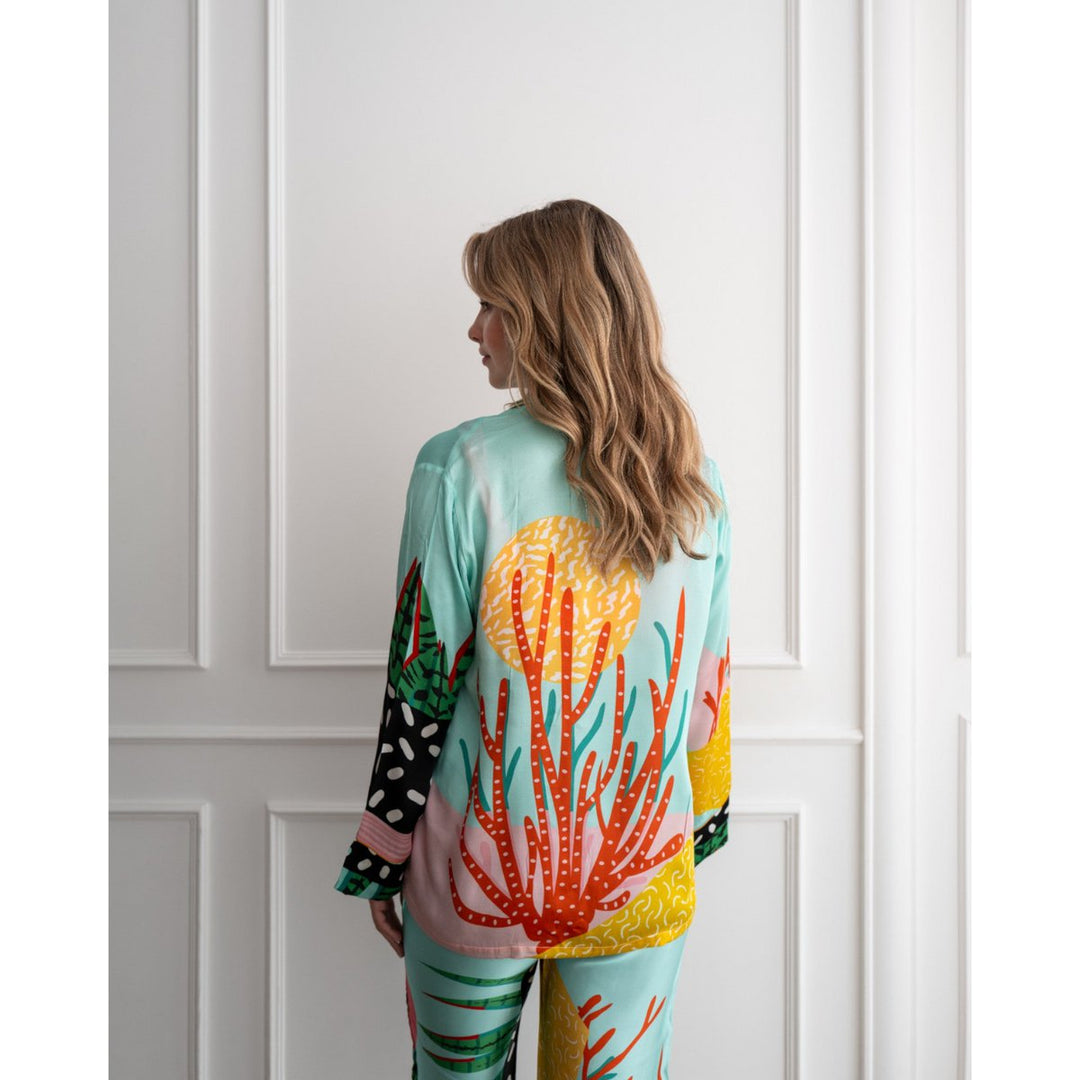 Bluse UNDER THE SEA / Straight Cut