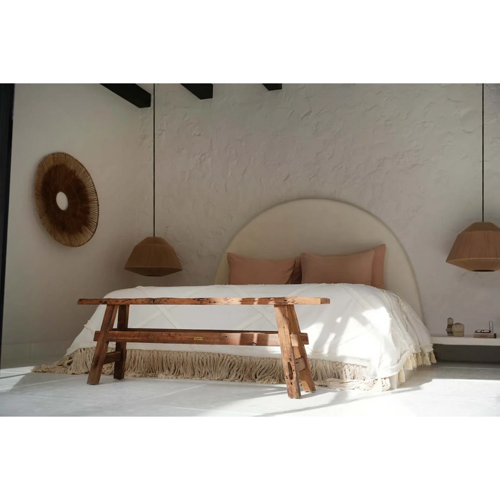 Der "Berber" Bettüberwurf - Baumwolle - Boho Tagesdecke