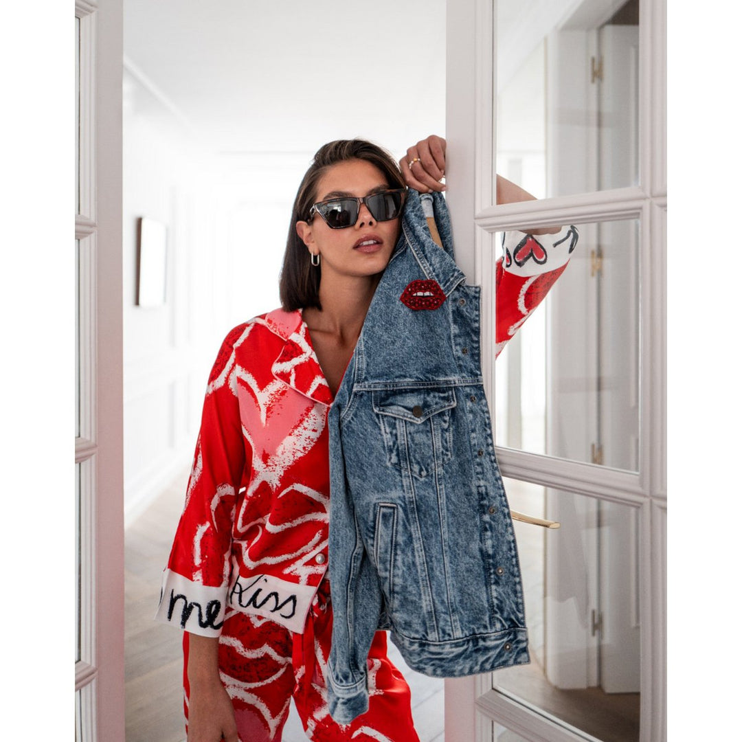 Bluse KISS ME / Loose Cut