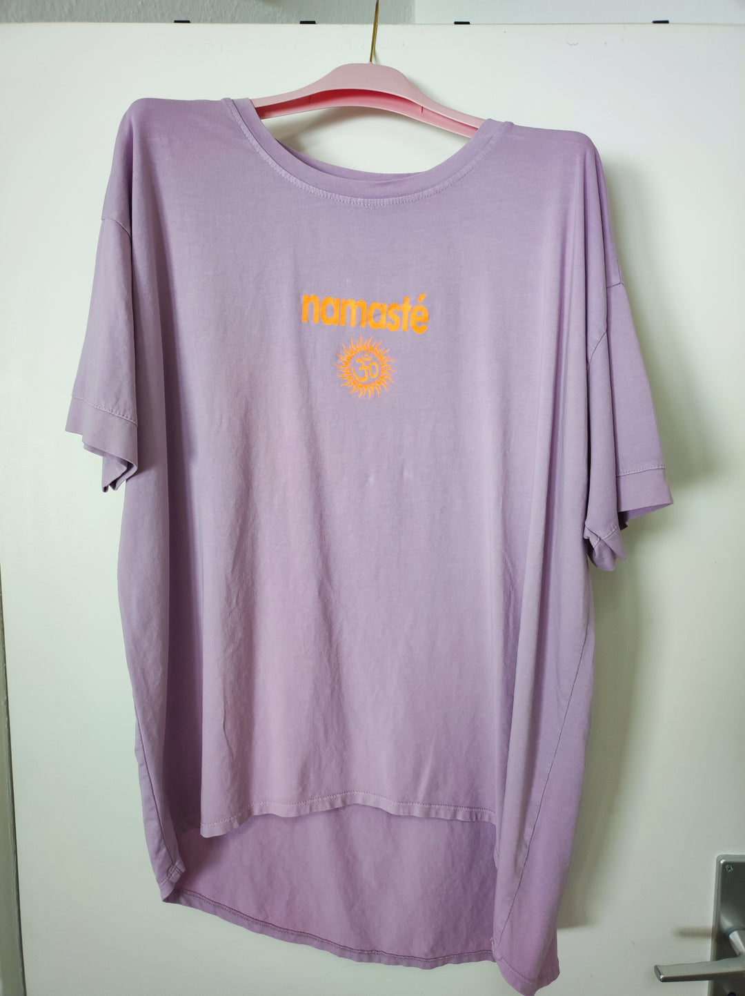 Shirt - Namaste - flieder