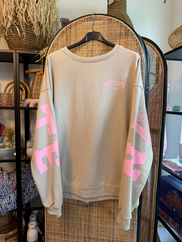 Pulli NAMASTE - sand rosa