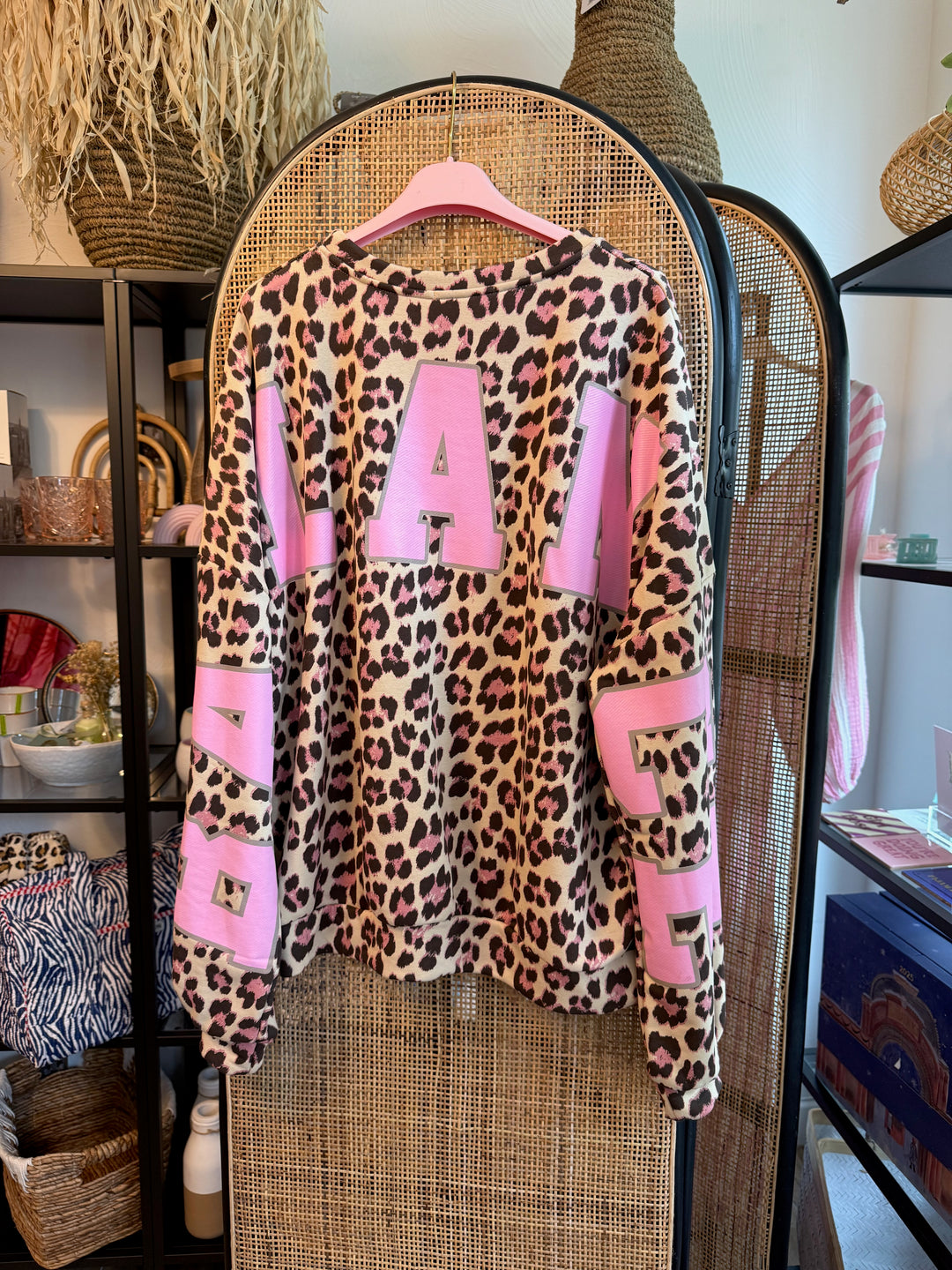 Pulli YOGA / BALANCE - Leo hell - rosa