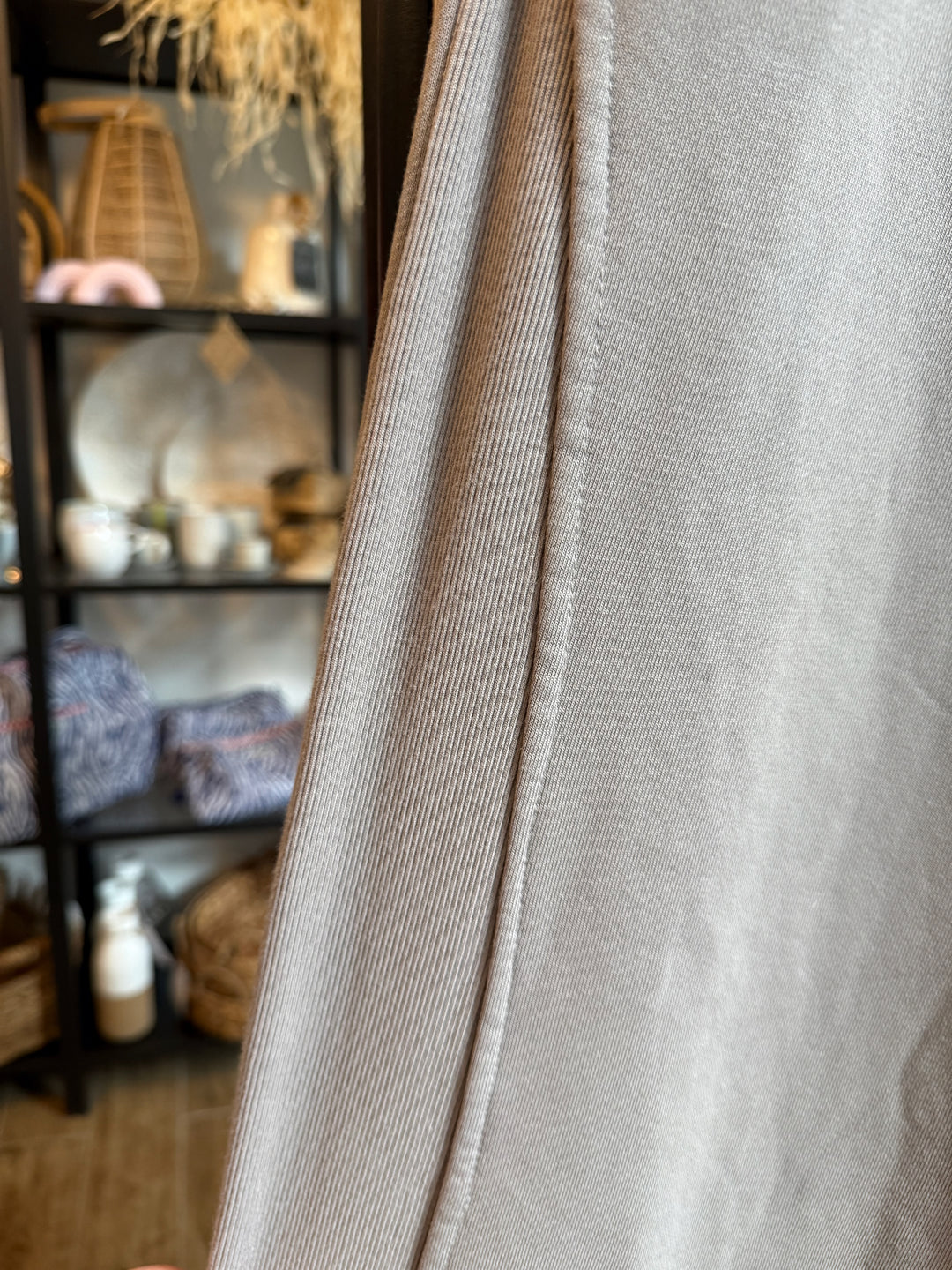 Hose / Sweatpants - weites Bein - braun