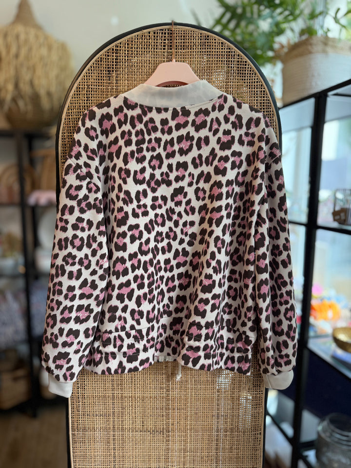 Jacke - Leo - beige-rosa