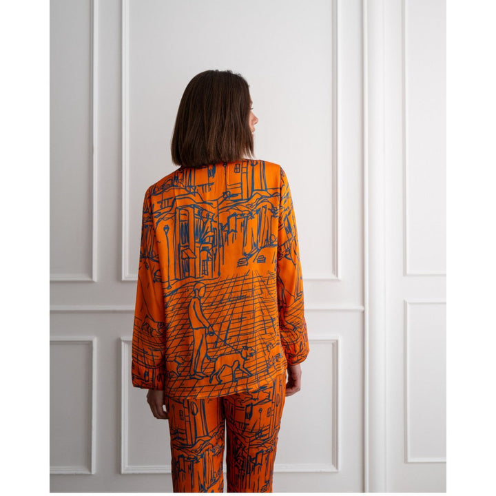 Bluse DOGLOVER / Straight Cut