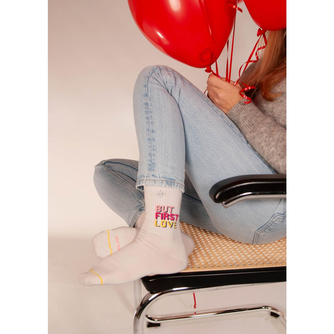 Socken BUT FIRST LOVE / M 39-42