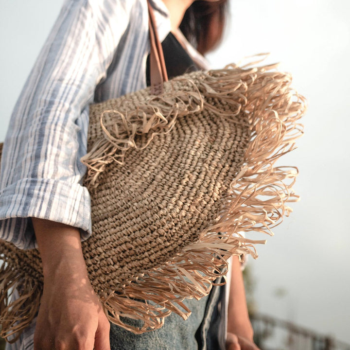 Schultertasche SUMBAWA - Strandtasche - Einkaufstasche - Boho Handtasche