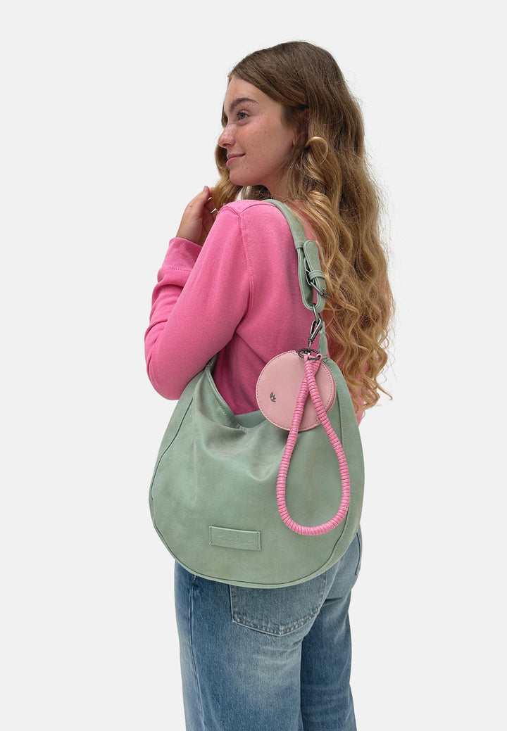 Handtasche Fritzi Hobo - Lime / Vintage Tasche