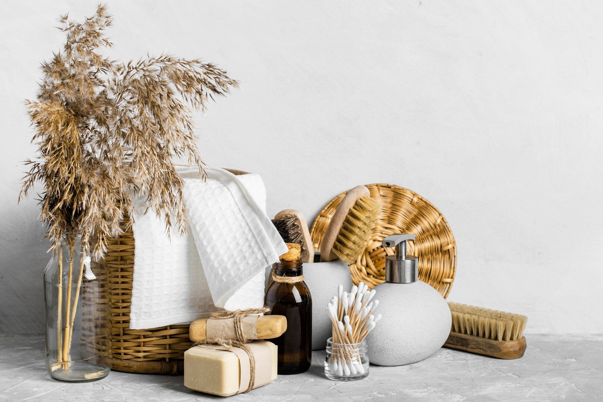 Badezimmer im Boho Stil