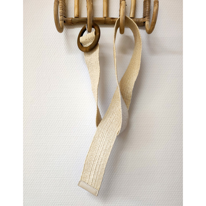 elastischer Taillengürtel - Kleidergürtel - Hosengürtel - beige