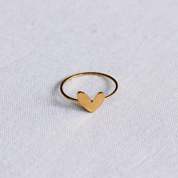 Ring - Mini HEART - Gold