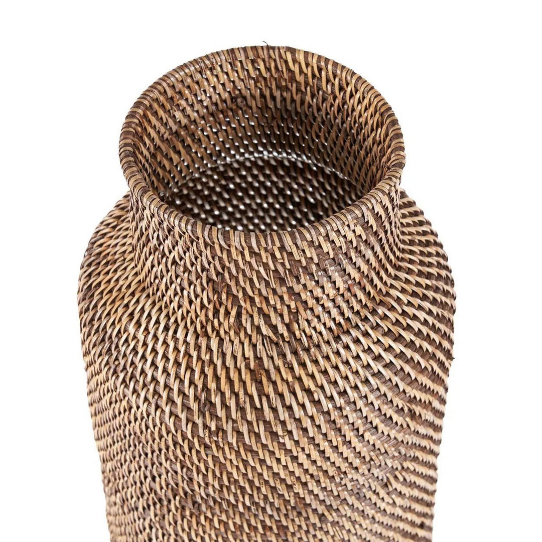 COLONIAL Korb - Regenschirmständer - Bodenvase - Naturbraun