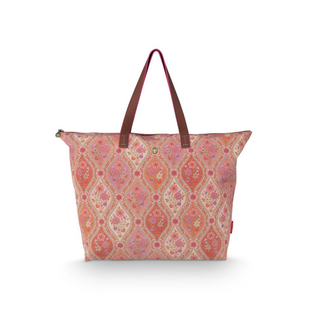 Tote Bag large TILDA ORNAMENTO ORANGE