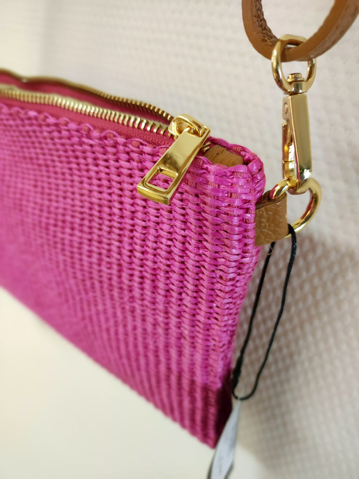 Clutch - Umhängetasche - Handtasche - pink