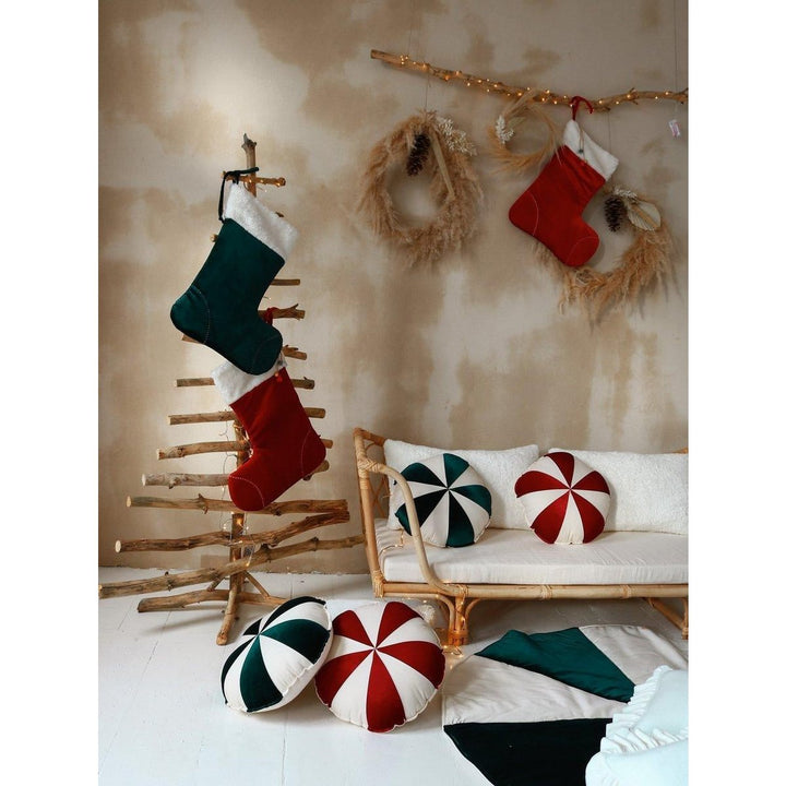 CANDY Weihnachtsstrumpf / Rot