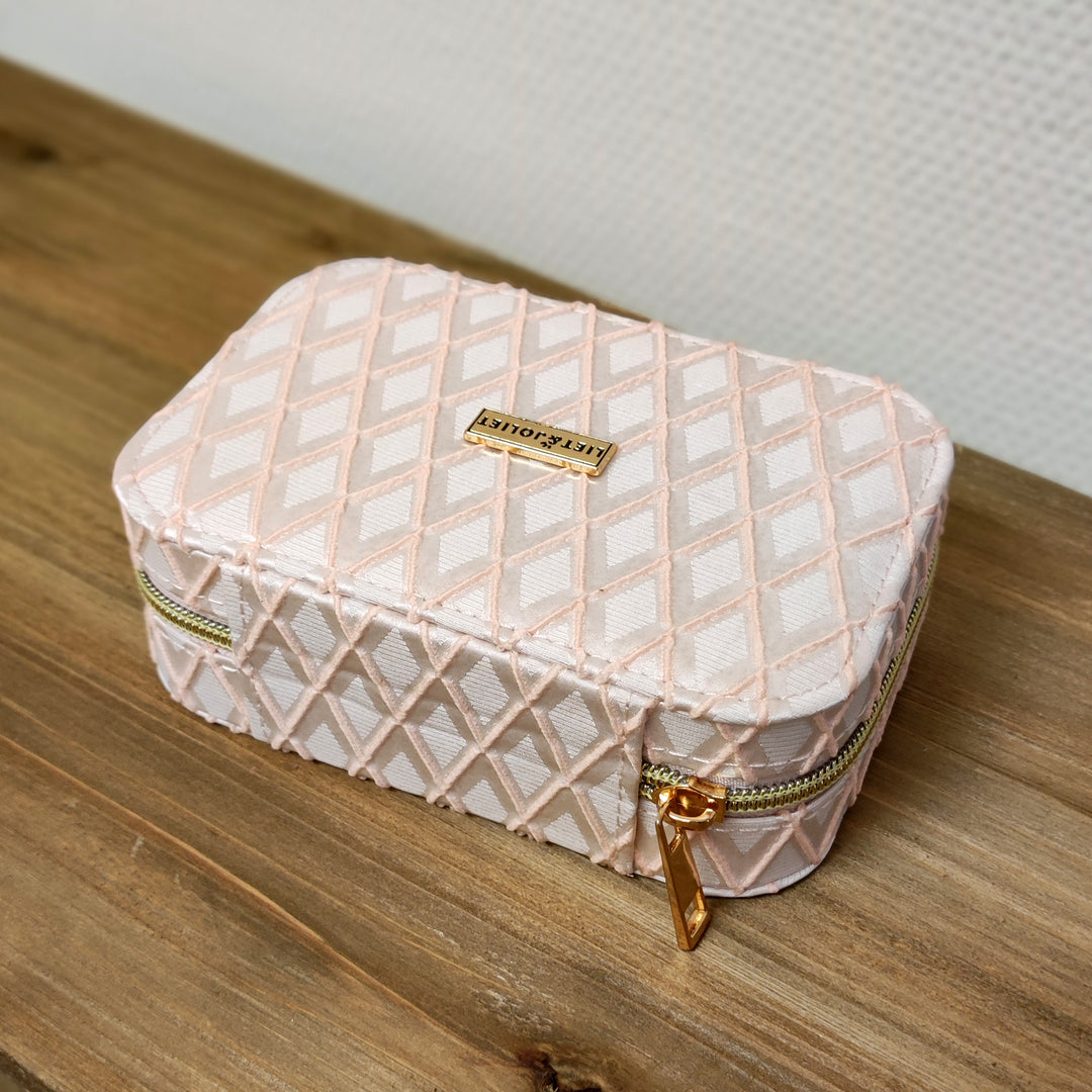Schmucketui - Jewelry Box - Schmuckschatulle - rosa