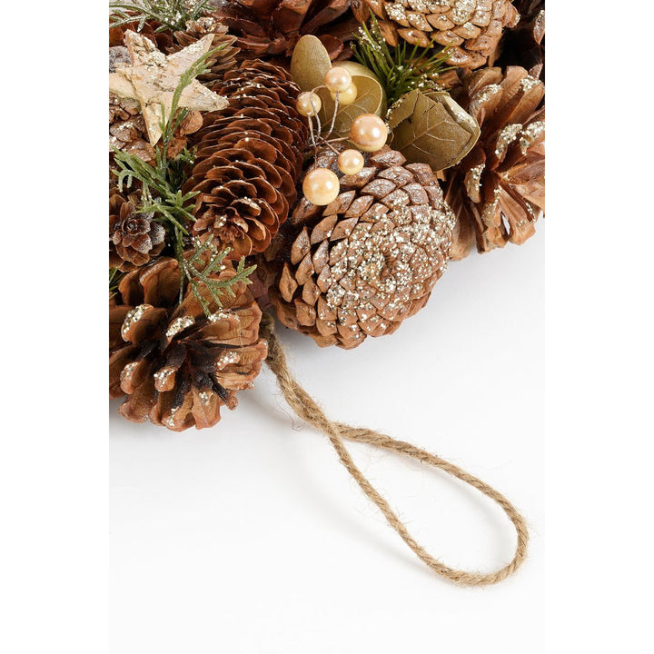 Kranz "Brant" - Weihnachtsdeko mit Kiefernzapfen - Ø45cm