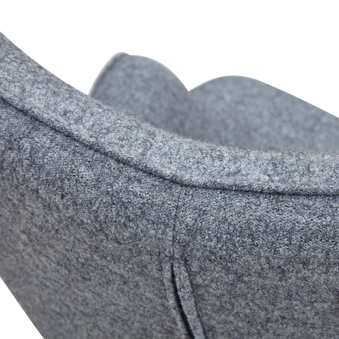 Sessel ANJO - Relaxsessel mit Armlehnen - Grau