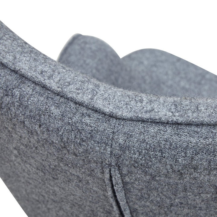 Sessel ANJO - Relaxsessel mit Armlehnen - Grau