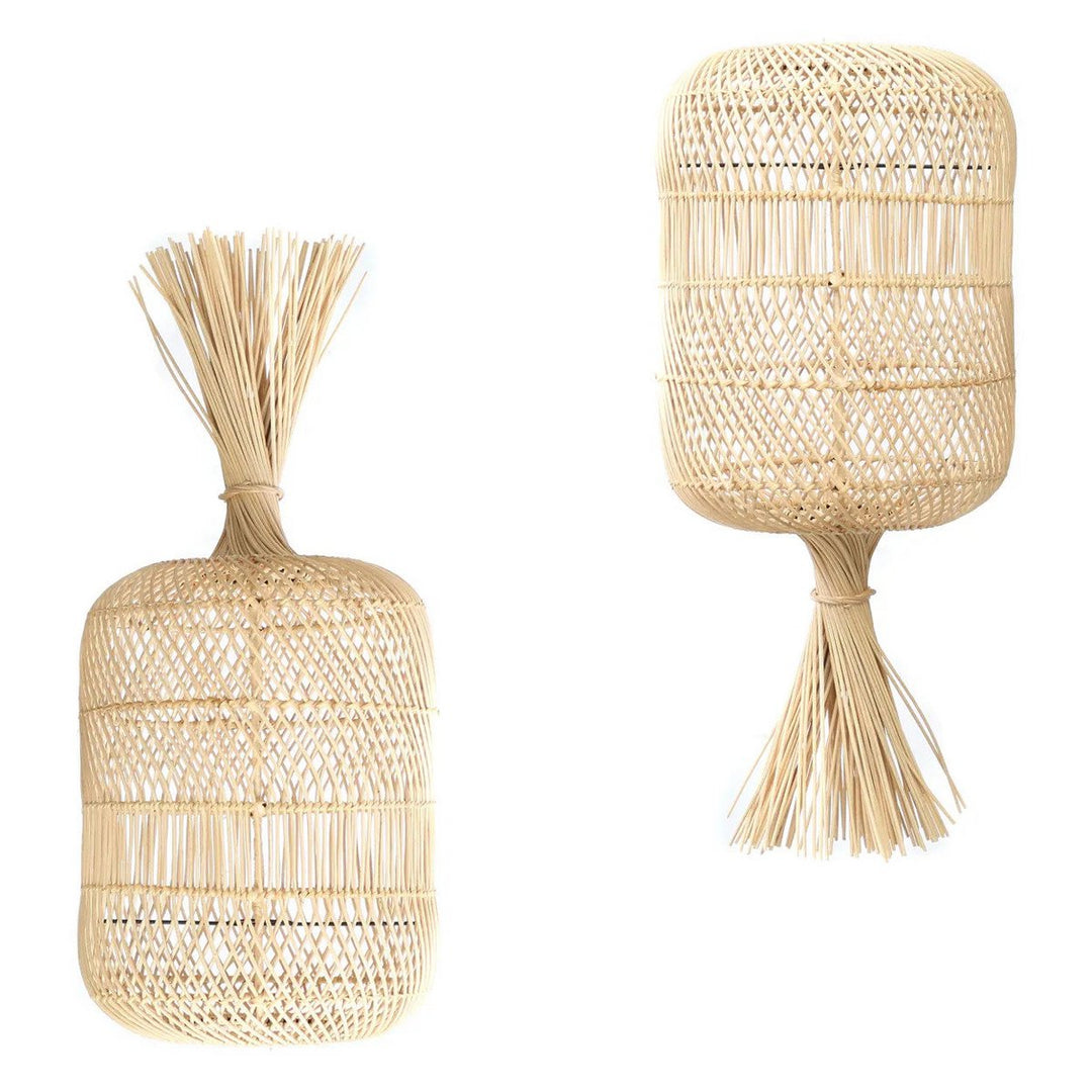 DUMPLING Lampenschirm - Stehlampe - Natur M