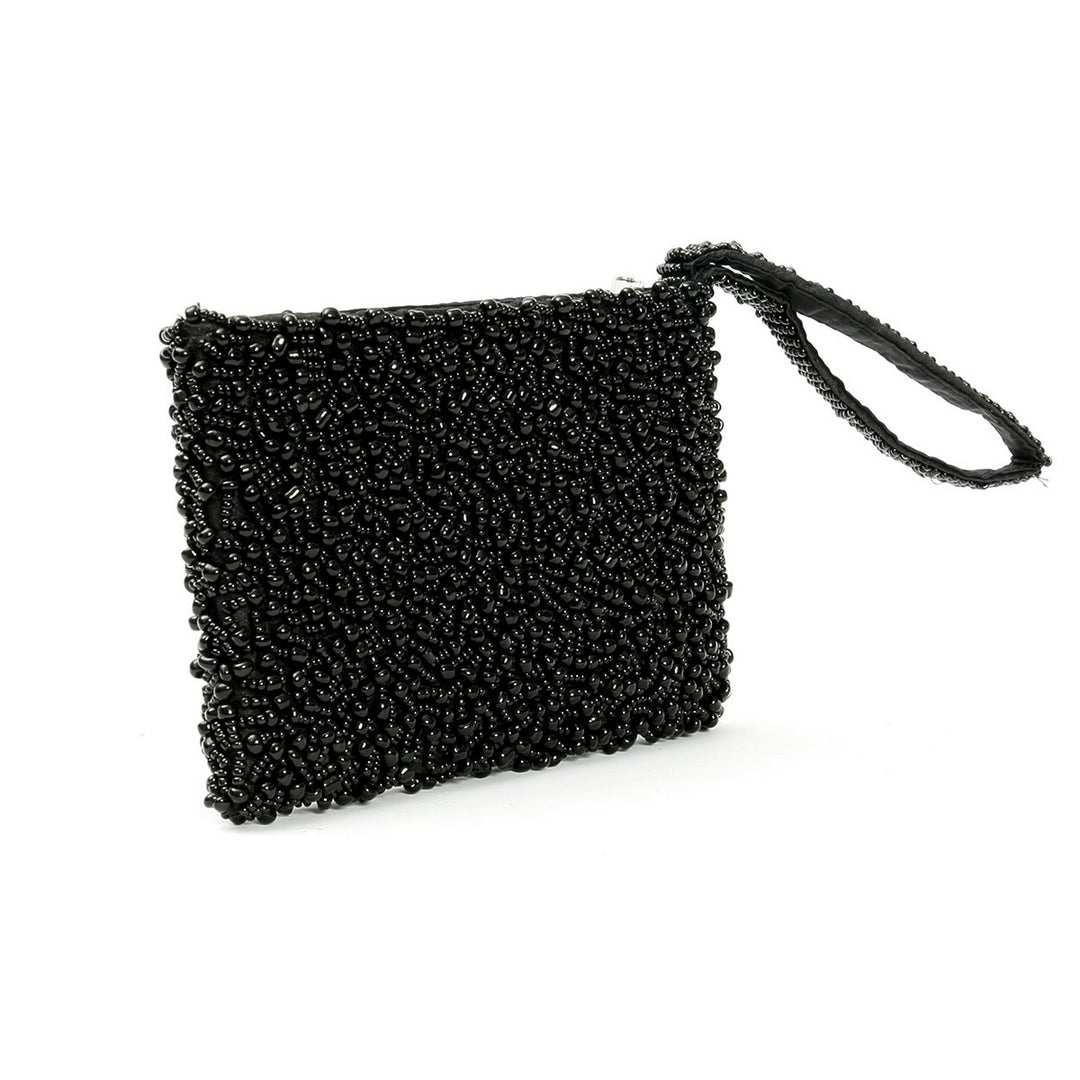BLACK PEARL Tasche - Mini Clutch - Handgelenkstasche - Geldbeutel