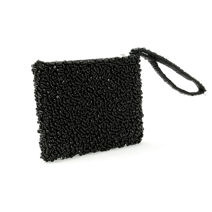 BLACK PEARL Tasche - Mini Clutch - Handgelenkstasche - Geldbeutel