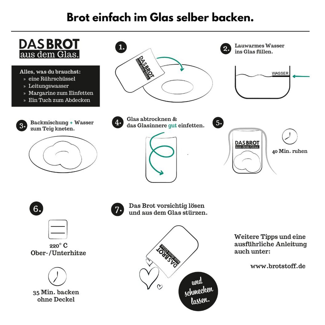 5x Bio-Kastanien im Hanfglück - Das Brot aus dem Glas