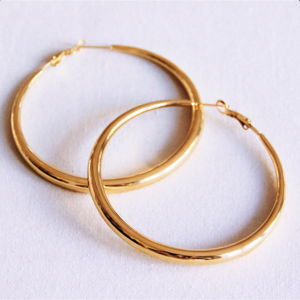 Ohrringe - Statement Creole Gold