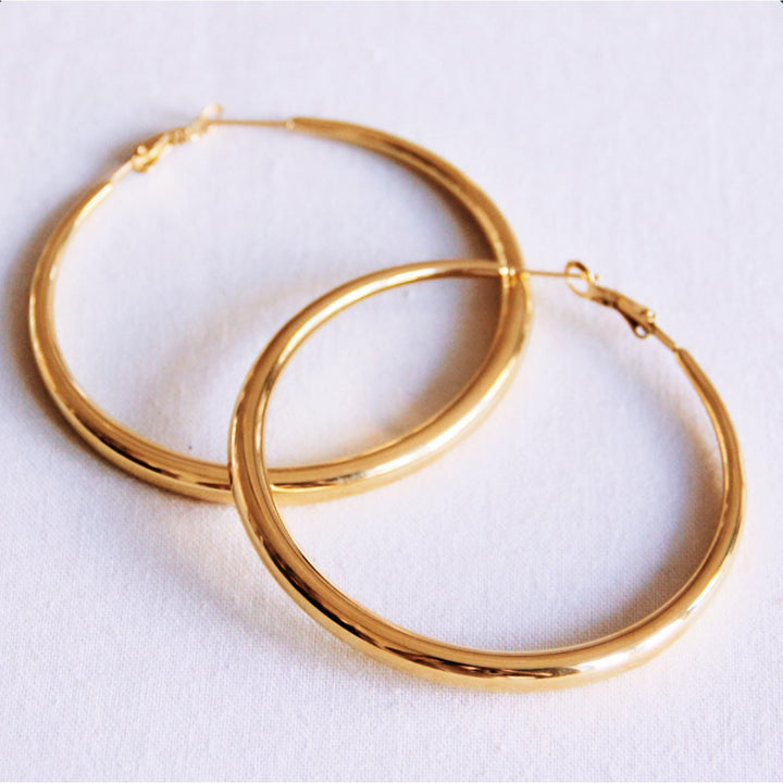 Ohrringe - Statement Creole Gold