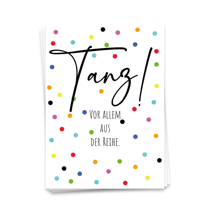 Tanz! Vor allem aus der Reihe - Postkarte 1112