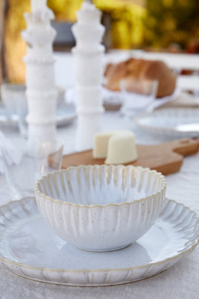 Schale MALLORCA / Müsli - Suppe / 6er Set / 16cm / sand