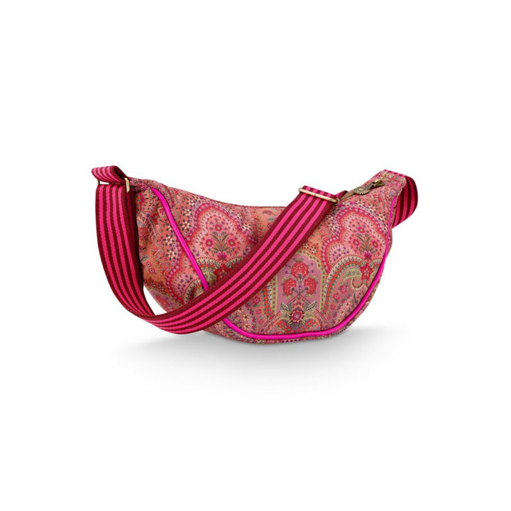 Half Moon Cross Body Bag FREYA JABALI RED
