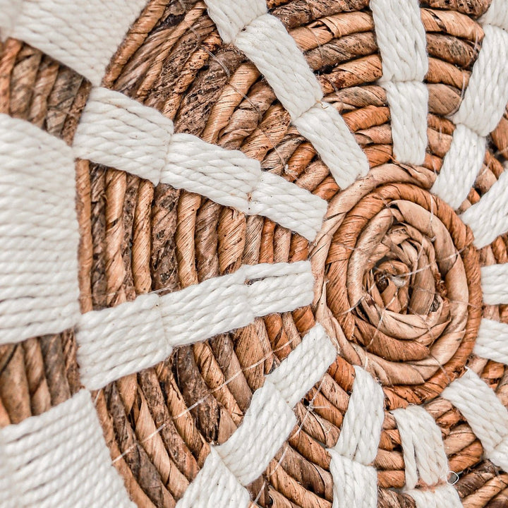 Boho Wanddekoration | Wandkorb | Dekoschale HUTAN aus Bananenfaser