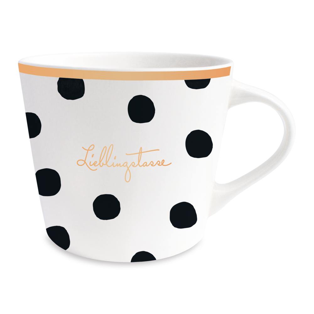 Kaffeetasse mit Veredelung - Statement Tasse - 3 Varianten