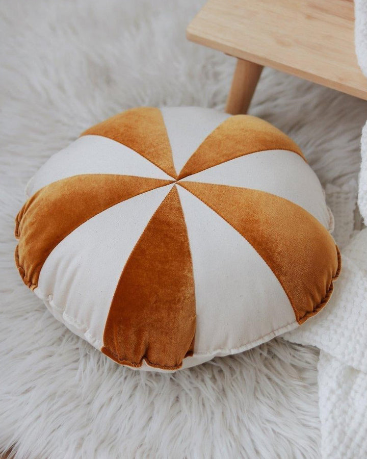 CANDY Patchwork-Kissen / Gold