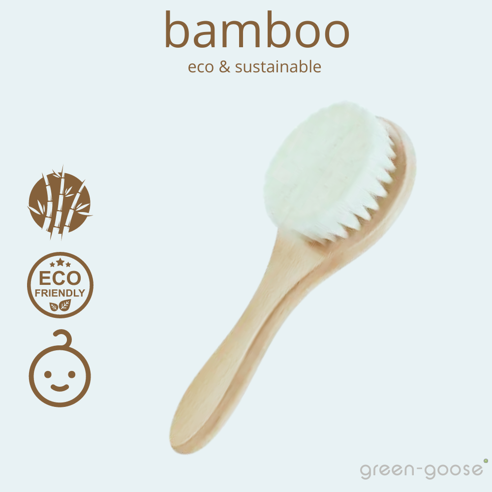 Baby Bambus Haarbürste - Bamboo Soft Brush
