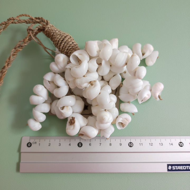 Dekoratives Muschelbündel – Naturdeko im Boho- und Küstenstil