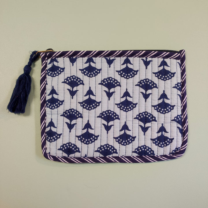 Kosmetiktasche Floral - Quilt - 2 Varianten